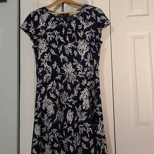 Michael Kors dress. Blue and white design